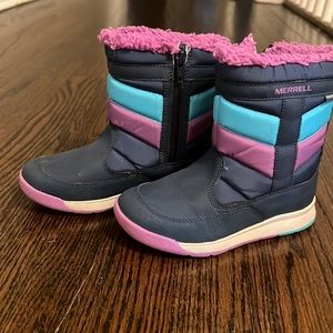 Merrell size 12 waterproof snow boots.